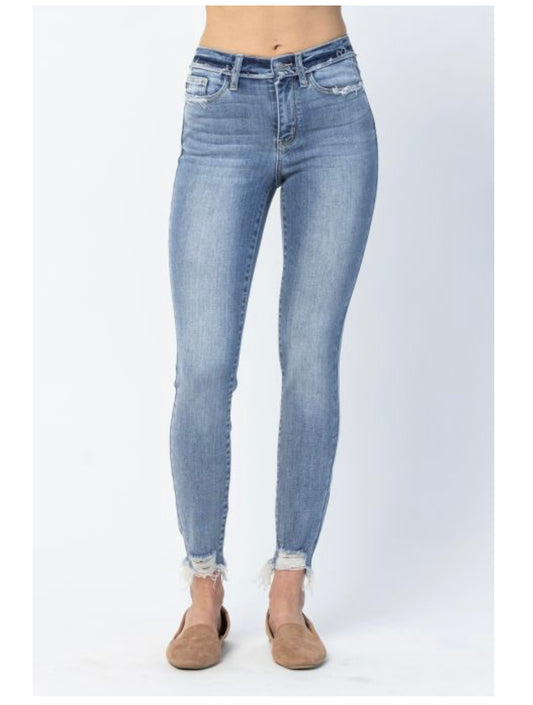Judy Blue - Mid-Rise Release Waistband Skinny
