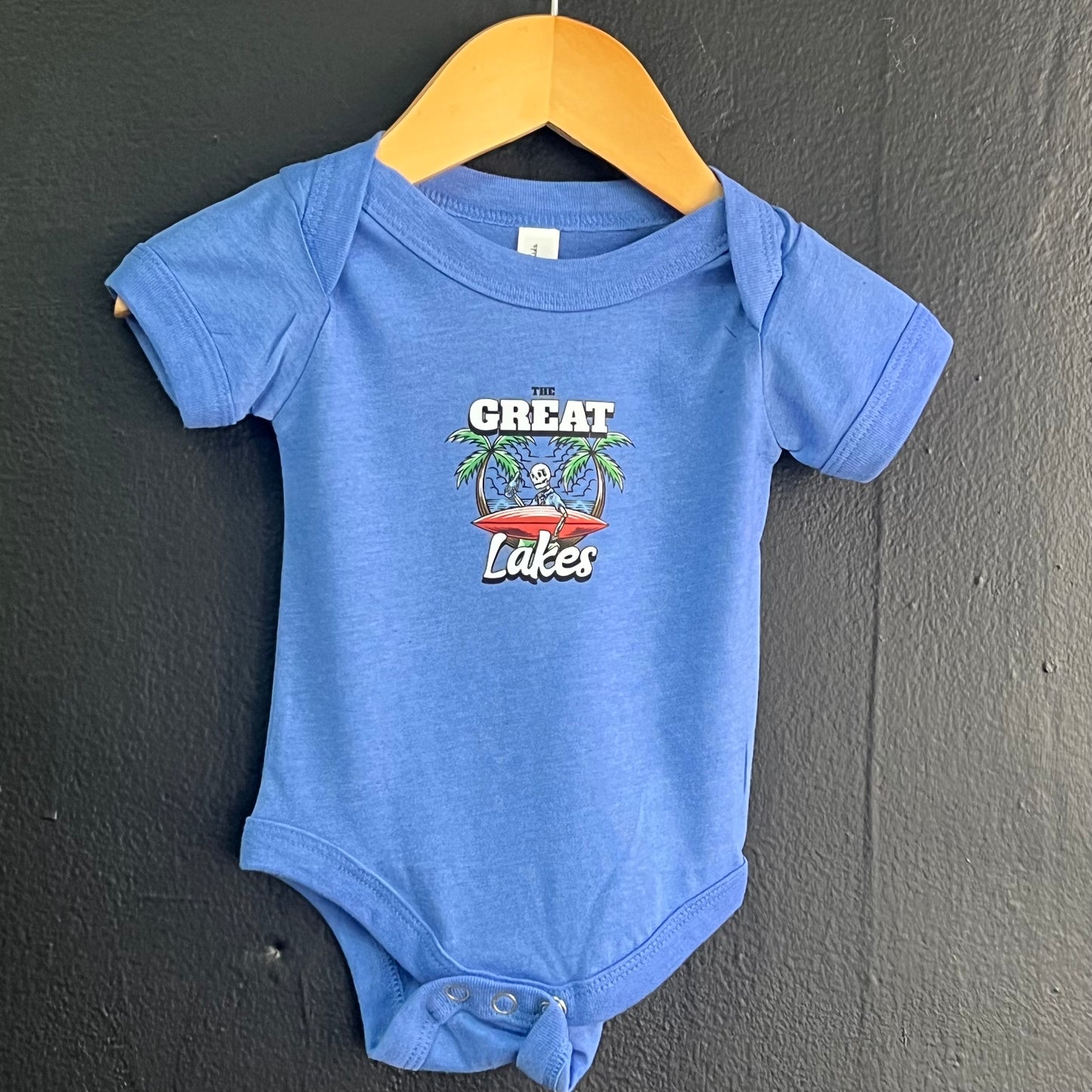 Great Lakes Skeleton - Onesie