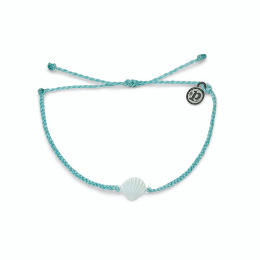 Iridescent White Shell Bracelet