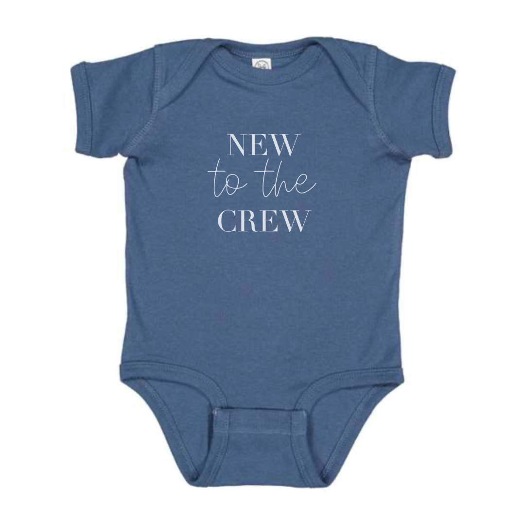 NEW TO THE CREW ONESIE