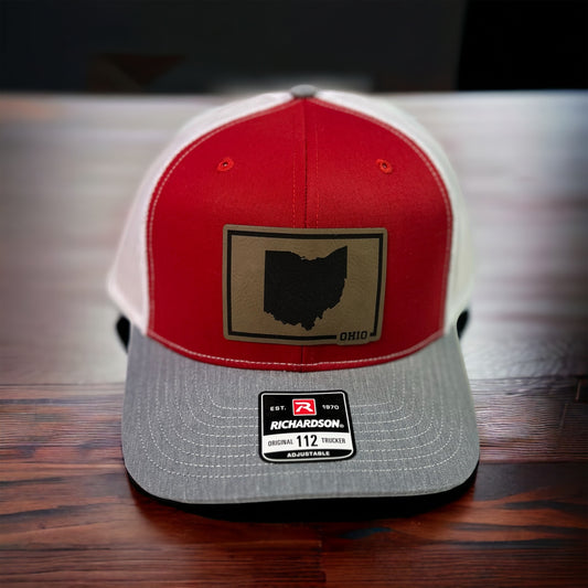OHIO LEATHER PATCH HAT