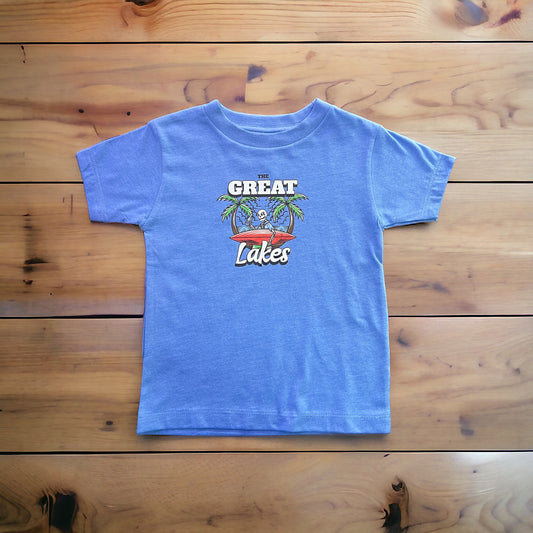 Great Lakes Skeleton - Toddler Tee