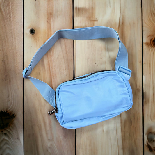 Blue Shoulder Sling Belt Bag