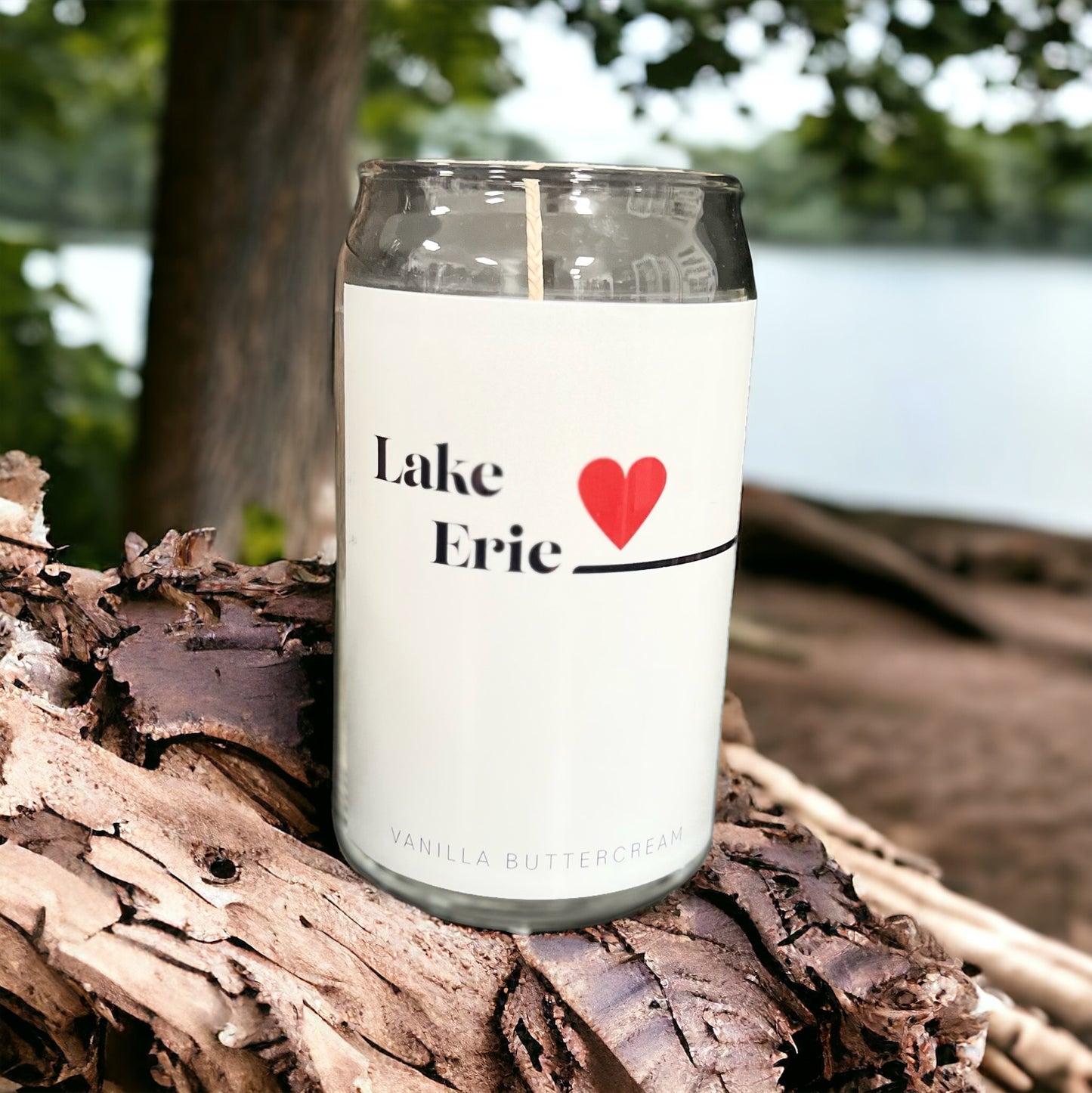 LAKE ERIE - 16 oz Glass Can Candle