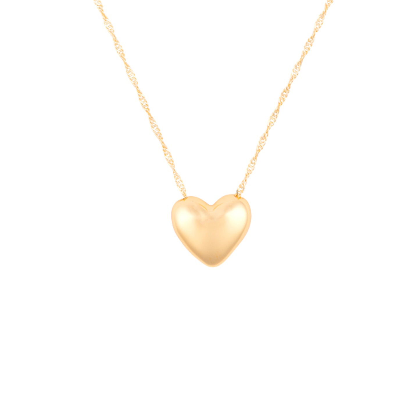Puffy Heart Necklace