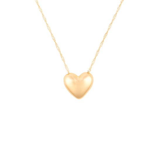 Puffy Heart Necklace