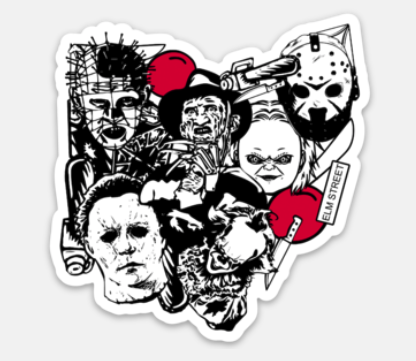 Ohio Horror Sticker - Mistakes on the Lake