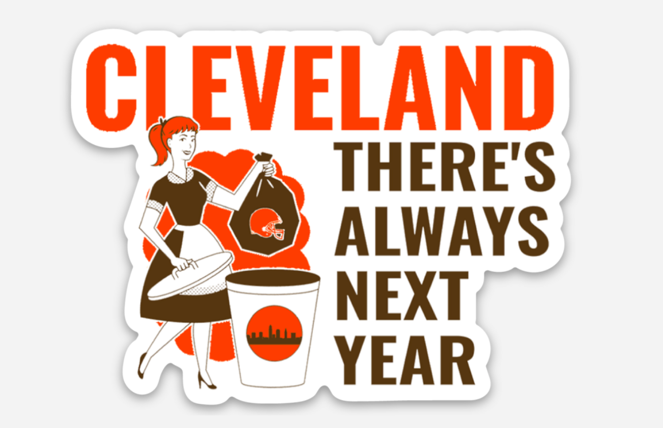 There's Always Next Year Sticker - Mistakes on the Lake