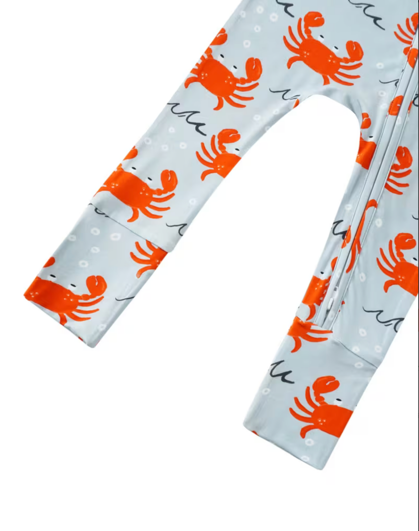 Crab Baby Bamboo Jumpsuit