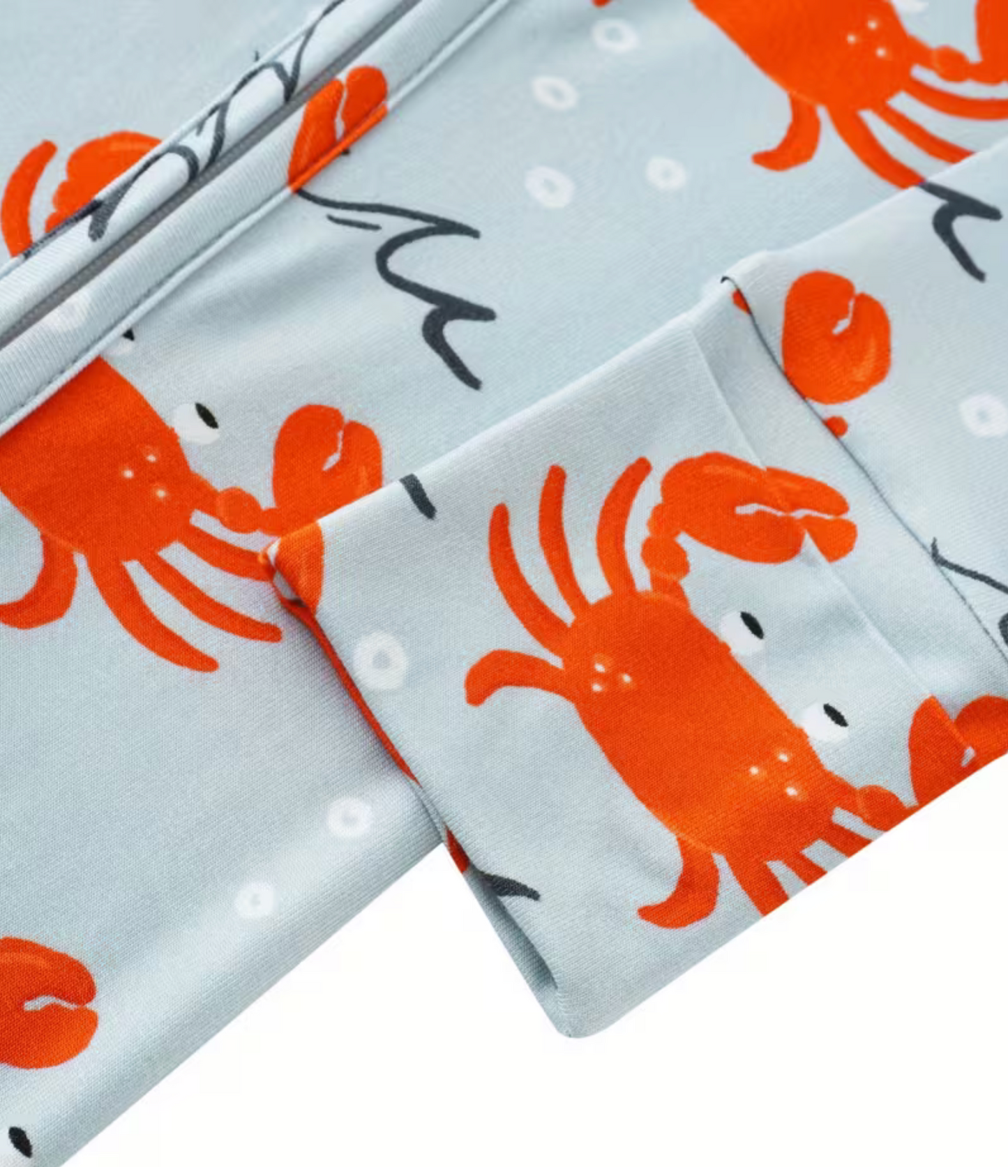 Crab Baby Bamboo Jumpsuit
