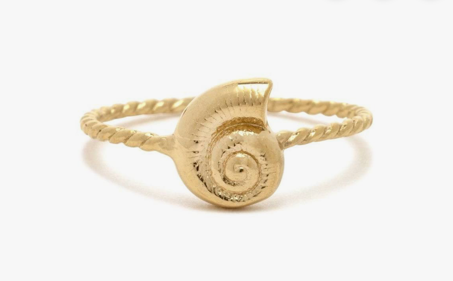 SEASHELL RING - GOLD