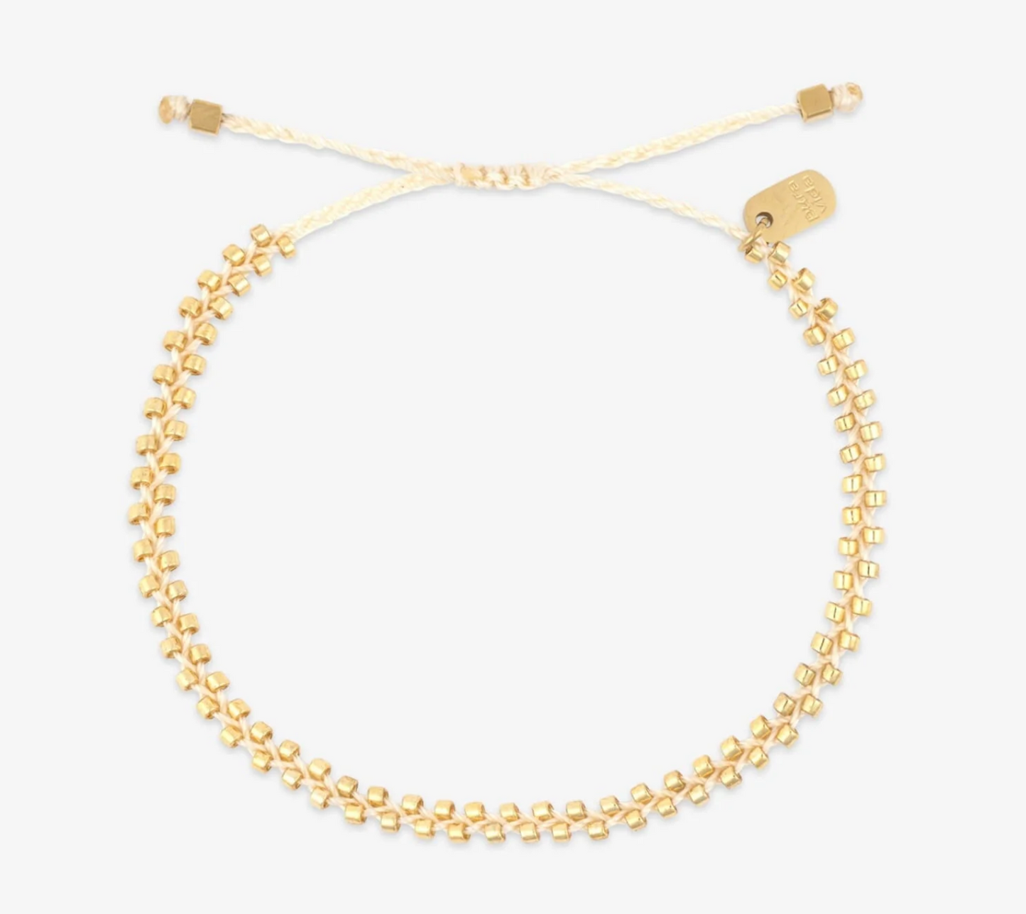 Goldie Woven Seed Bead Bracelet
