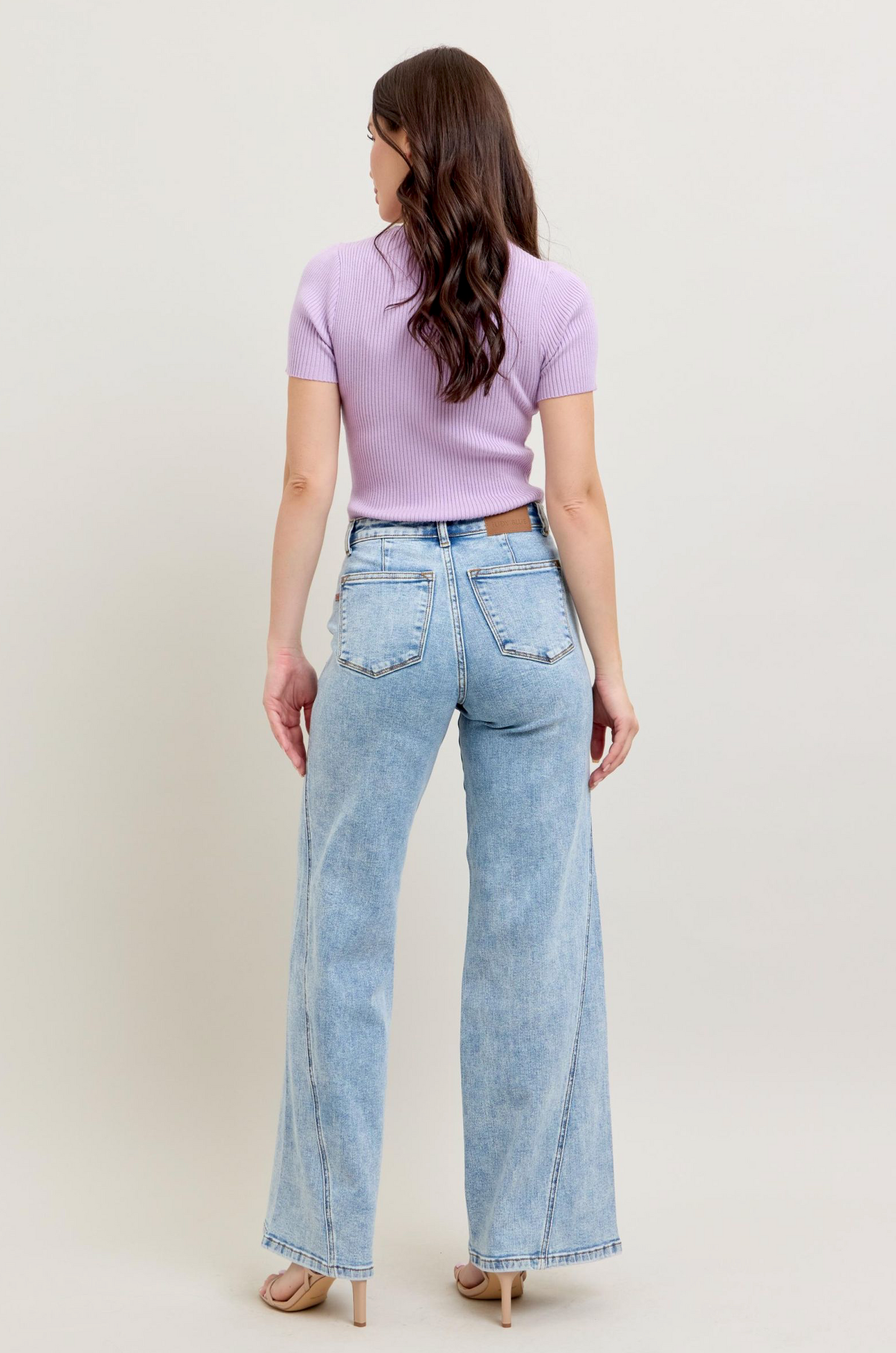 Judy Blues - Stone Wash Retro Wide Leg
