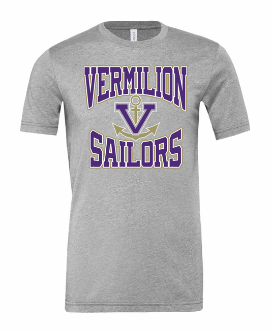 Bold Vermilion Sailors Tee
