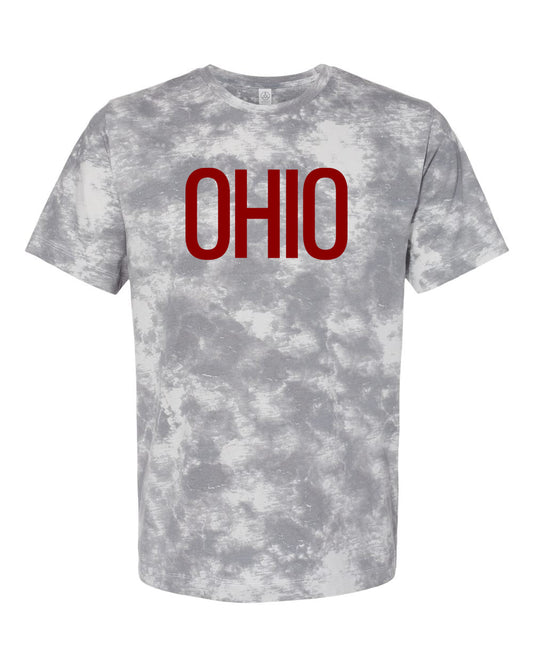 OHIO TIE DYE TEE