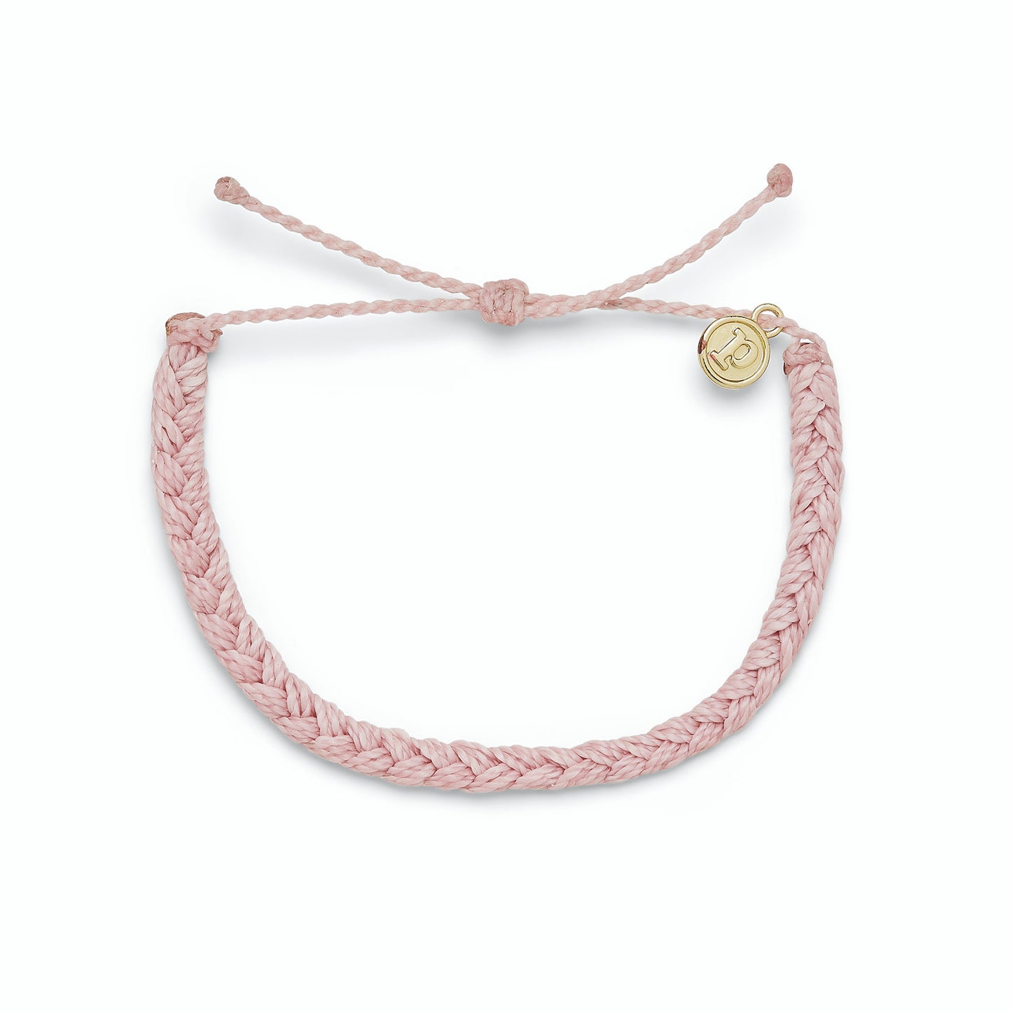 Braided Baby Pink Bracelet