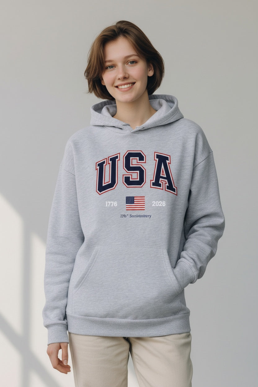 USA 250 Unisex Hooded Sweatshirt