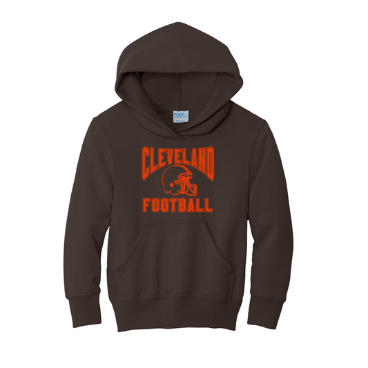YOUTH CLEVELAND FOOTBALL HOODIE
