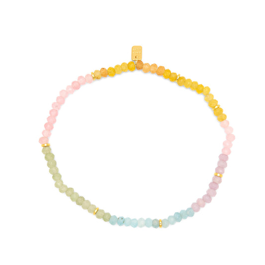 Ombre Rainbow Stretch Bracelet Anklet