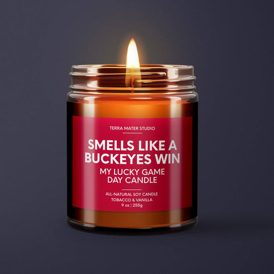 Smells Like A Buckeyes  Candle