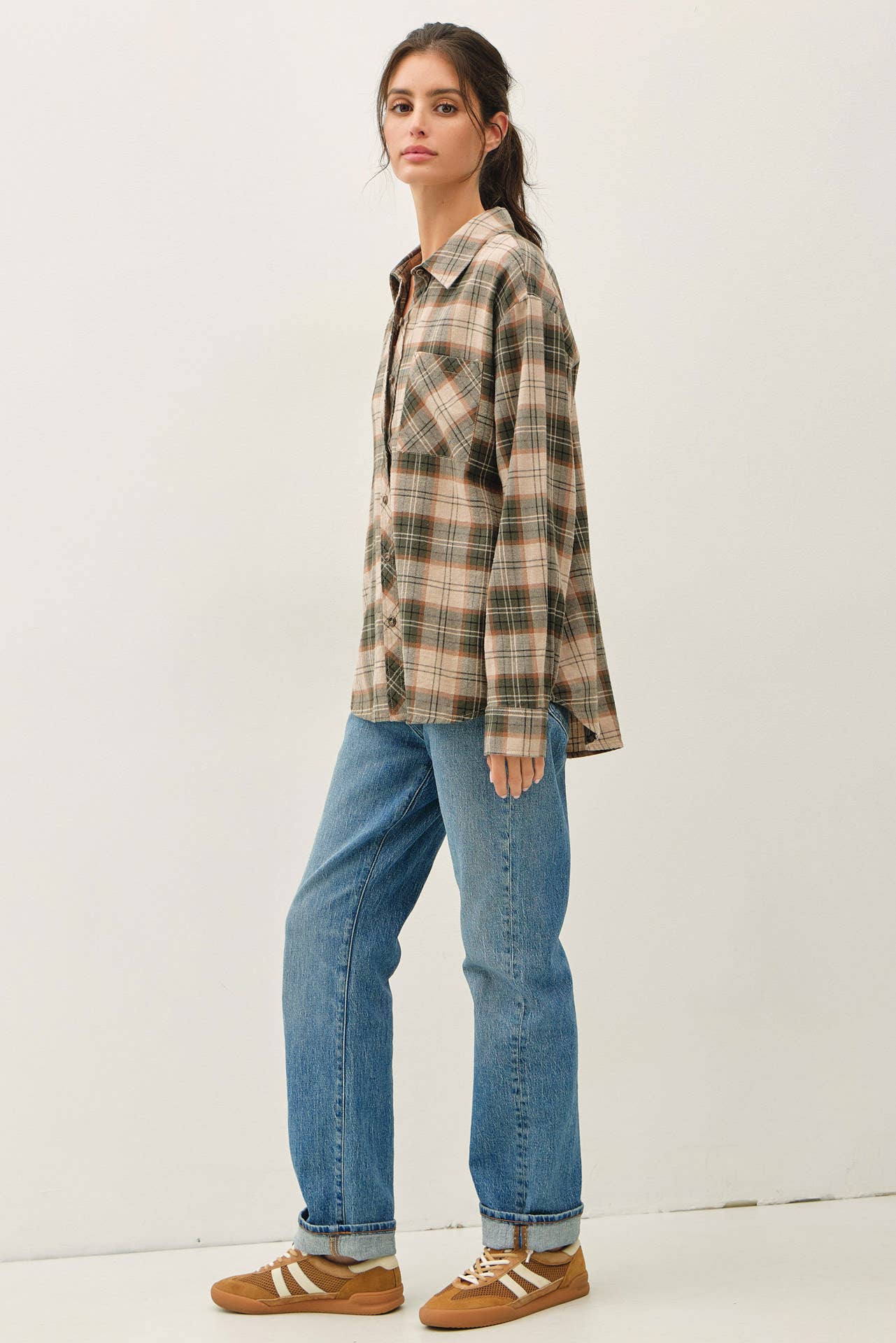 HUNTER PLAID FLANNEL SHIRT