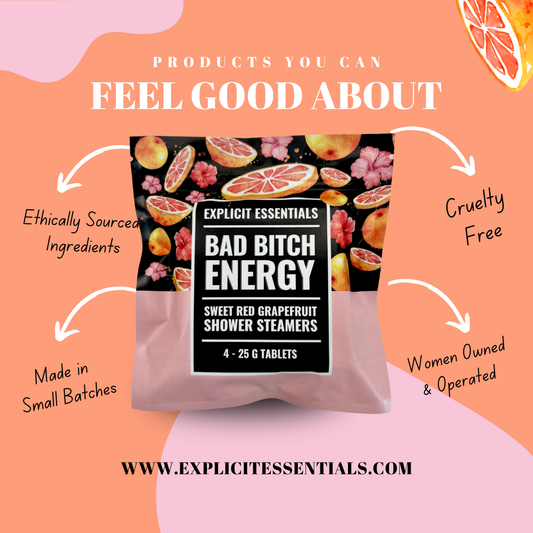 Bad Bitch Energy Shower Steamers