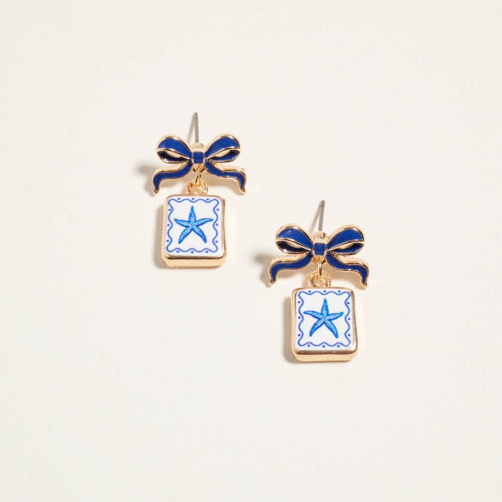 Starfish - Coastal Beach Earrings