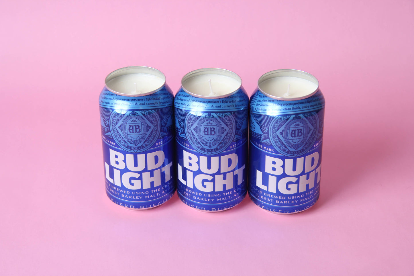 Bud Light Candle