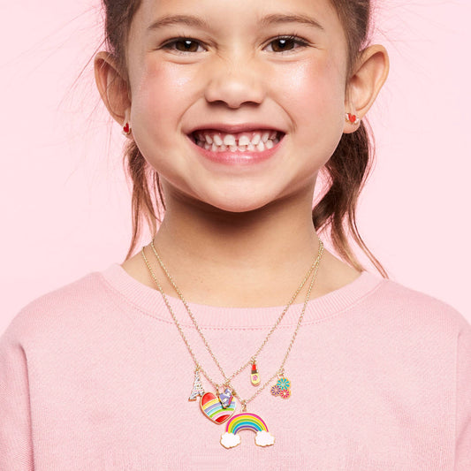 Whimsy Necklace- Rainbow