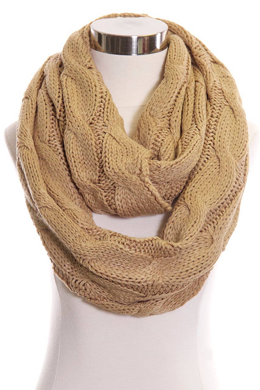 C.C Knitted Scarf