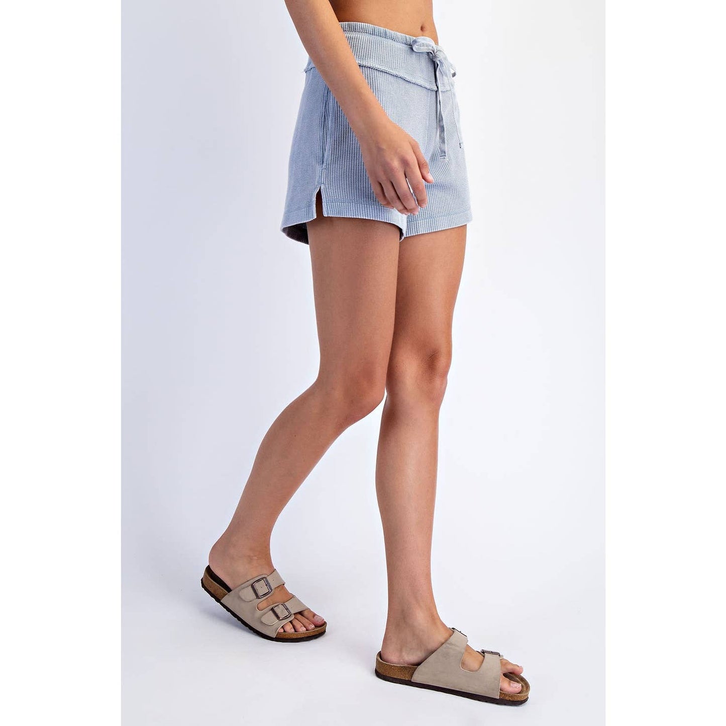 Mineral Wash Honeycomb Shorts