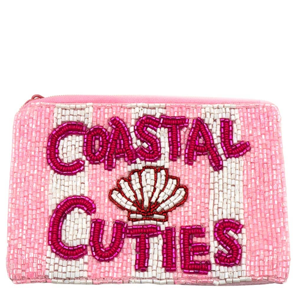 Coastal Cuties Beaded Coin Purse