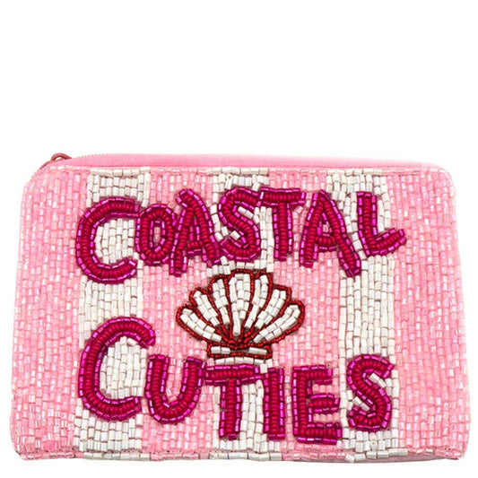 Coastal Cuties Beaded Coin Purse
