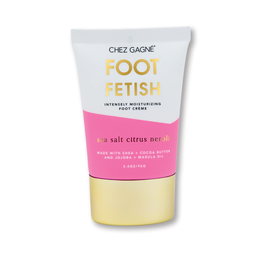 Foot Fetish -Foot Crème - Sea Salt Citrus + Neroli - 3.4oz