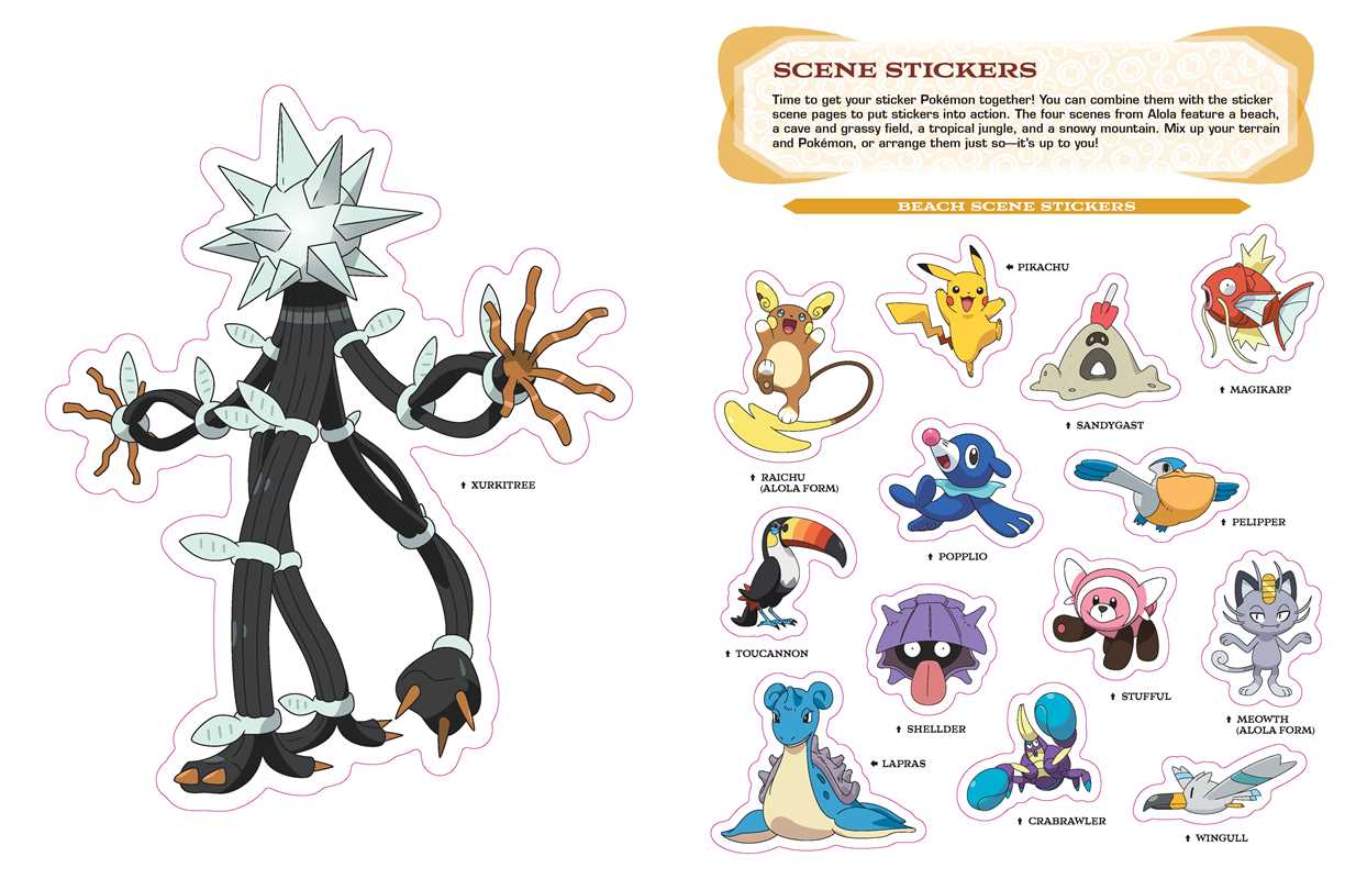 Pokémon Sticker Book