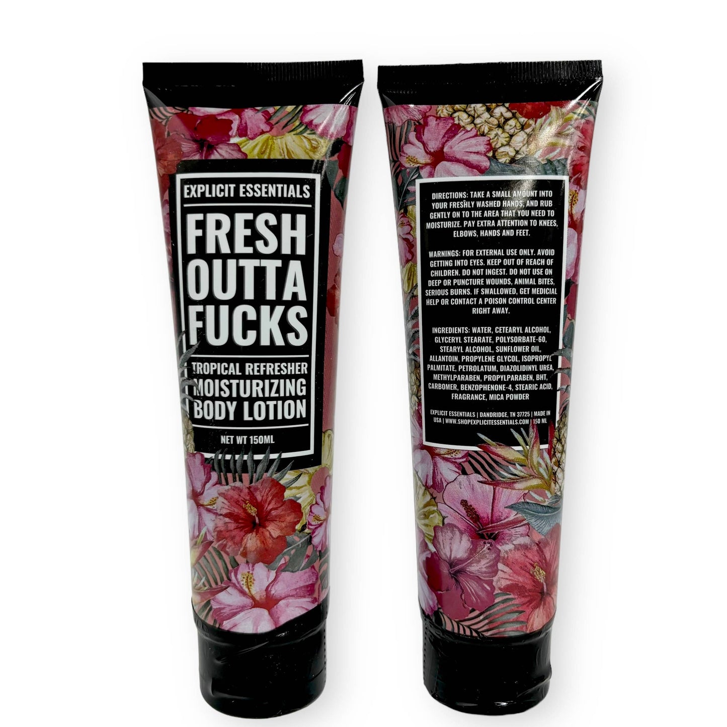 Fresh Out Of Fucks Lotion