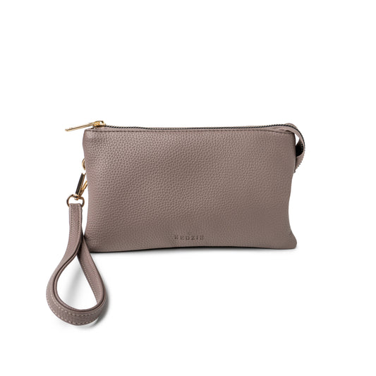 Grey Kedzie Convertible Wallet Crossbody