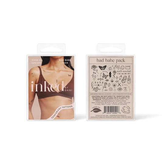 Bad Babe Temporary Tattoo Pack