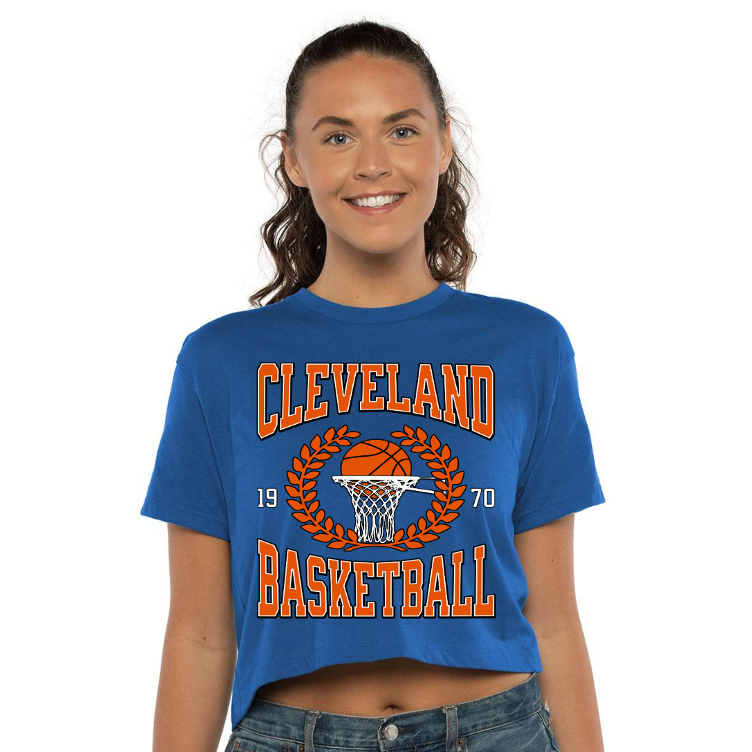 Cleveland Basketball Club Cropped Tee
