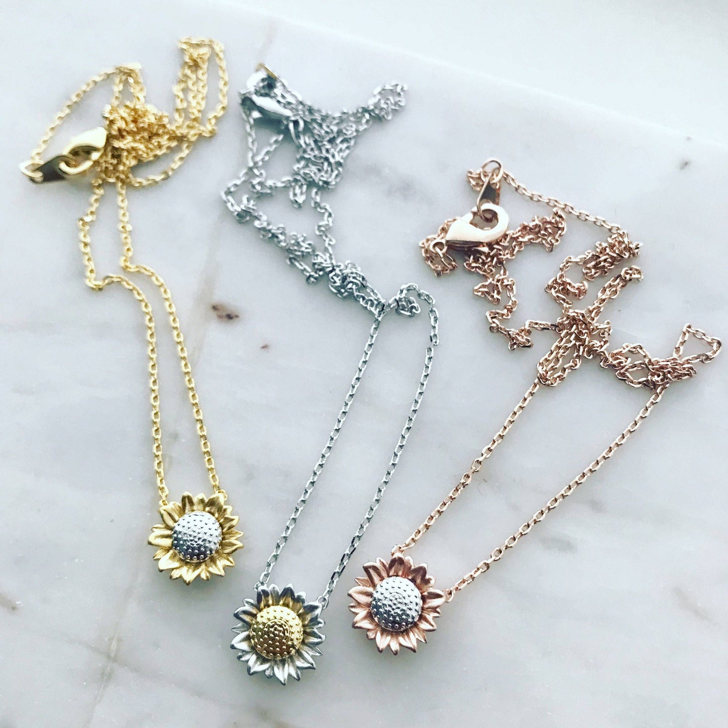 Sunflower Necklace
