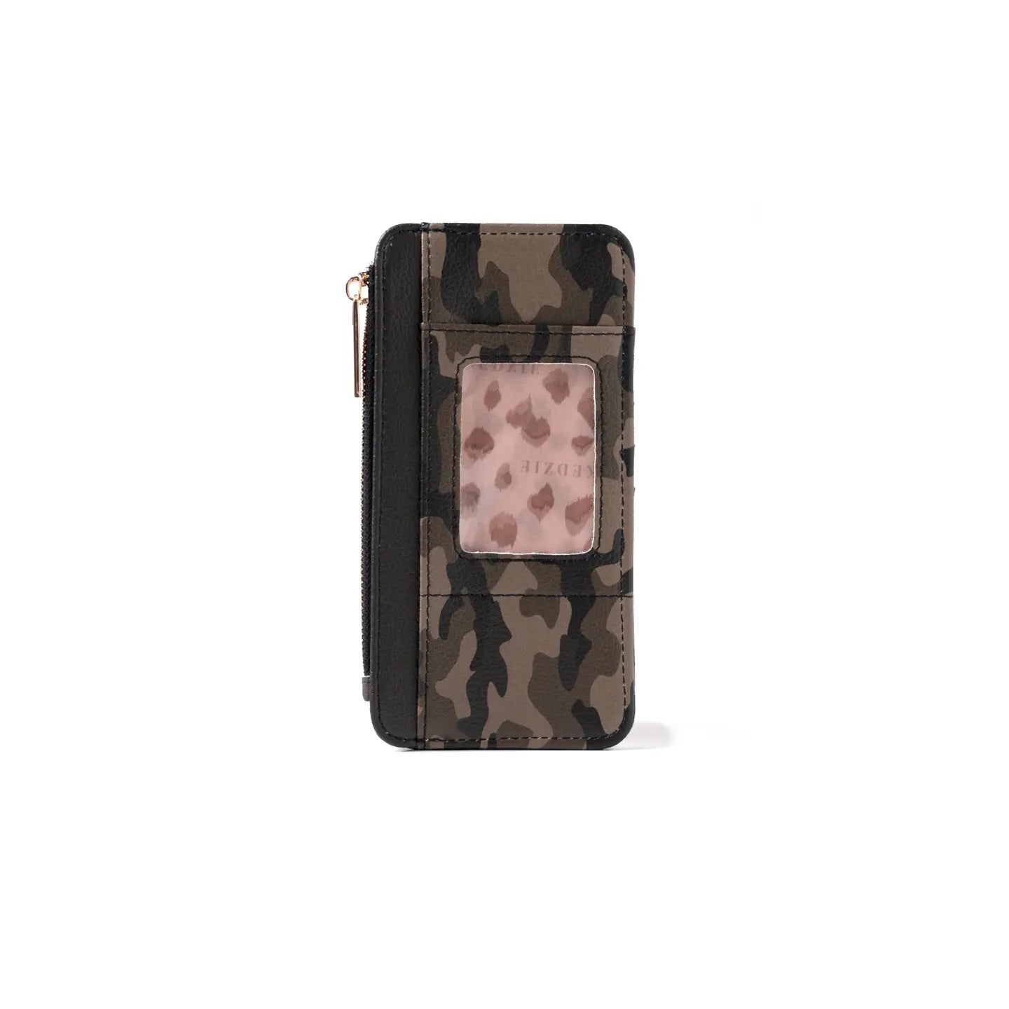 Camo Kedzie Zippered Wallet
