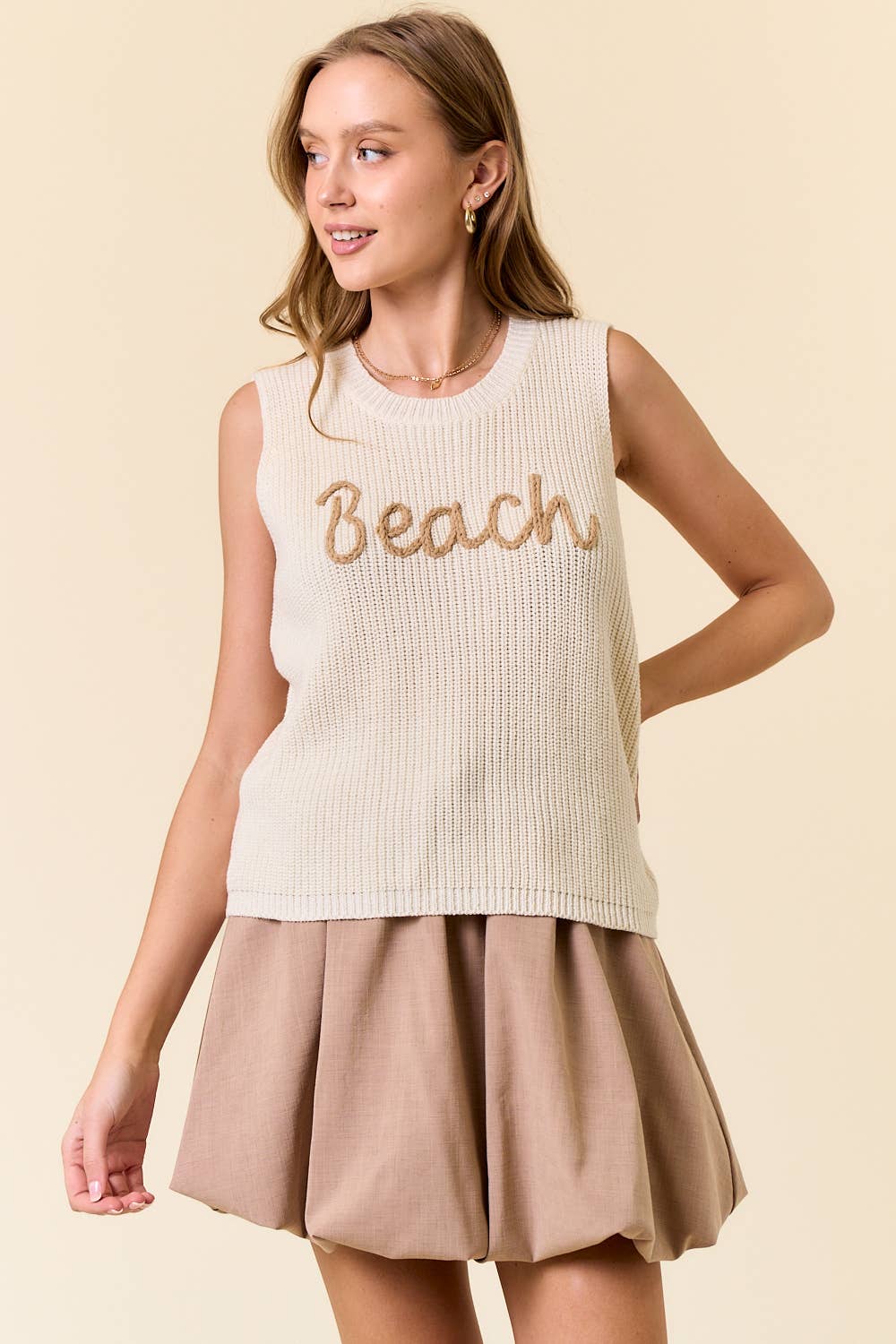 Beach Blue Tank Top