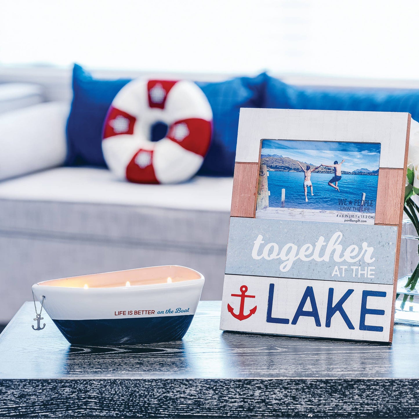 Life is Better On the Boat - Triple Wick Soy Wax Candle