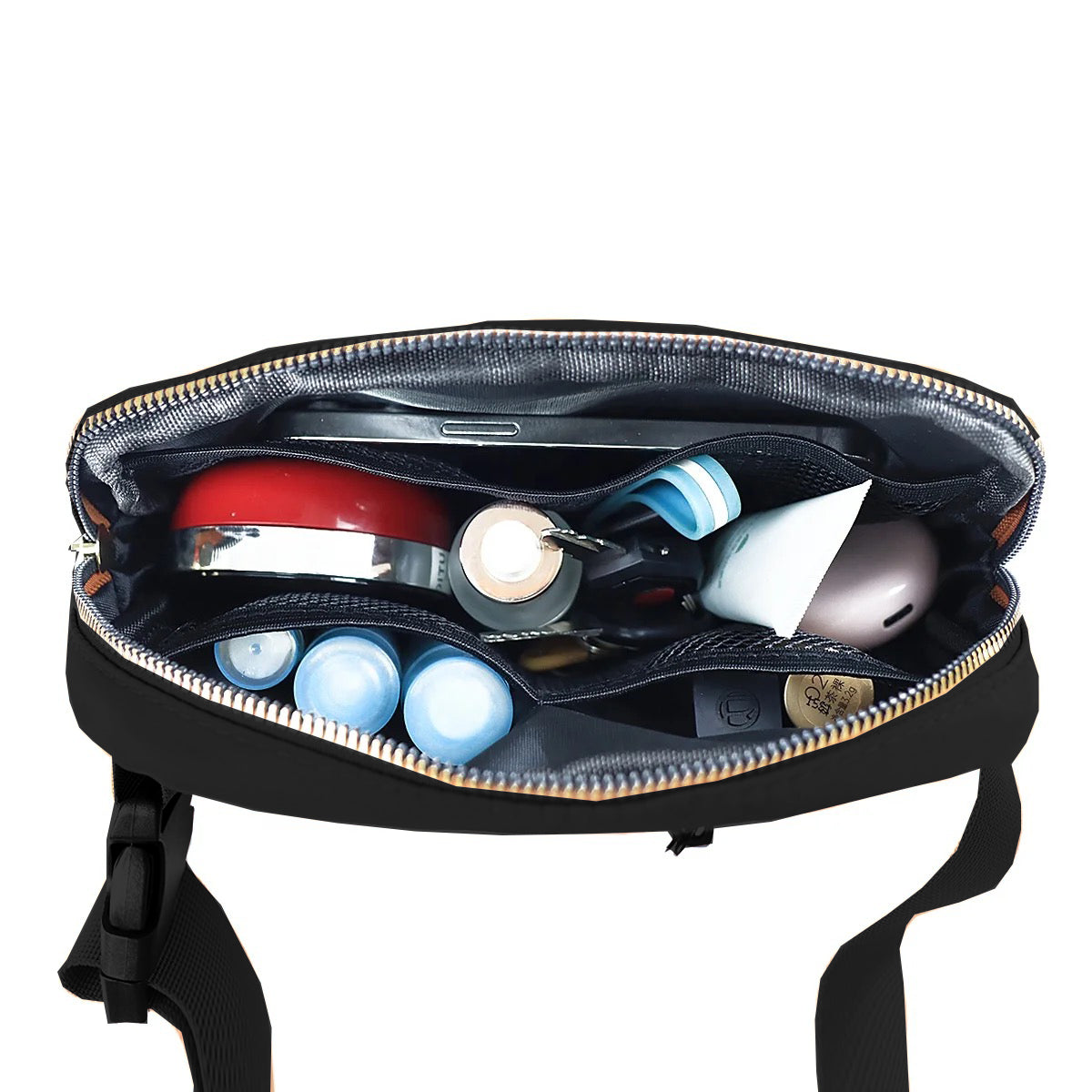 Black Shoulder Sling Belt Bag