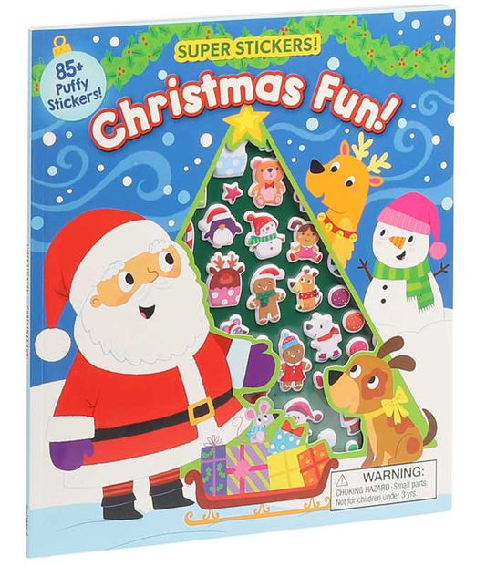 Christmas Super Puffy Sticker Book