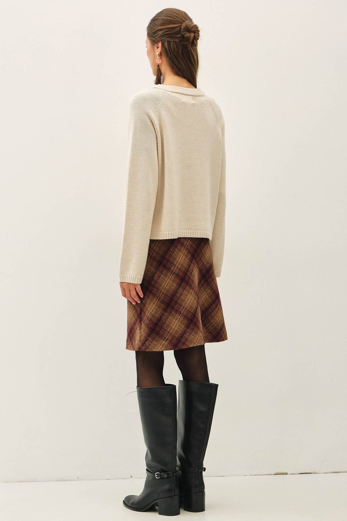 OATMEAL BUTTON UP RAGLAN CARDIGAN