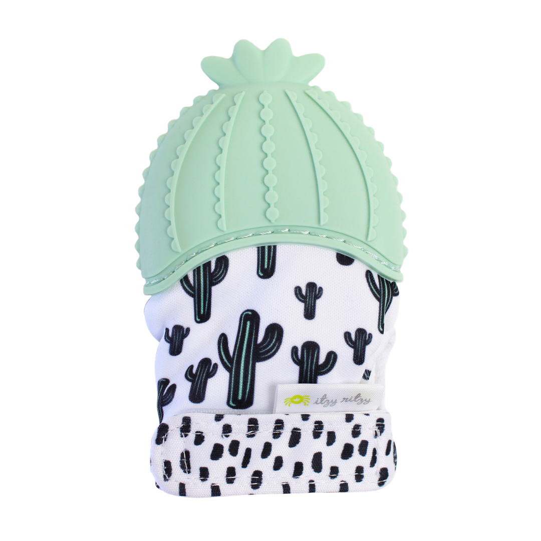 Itzy Mitt™ Teething Mitts: Highland Cow