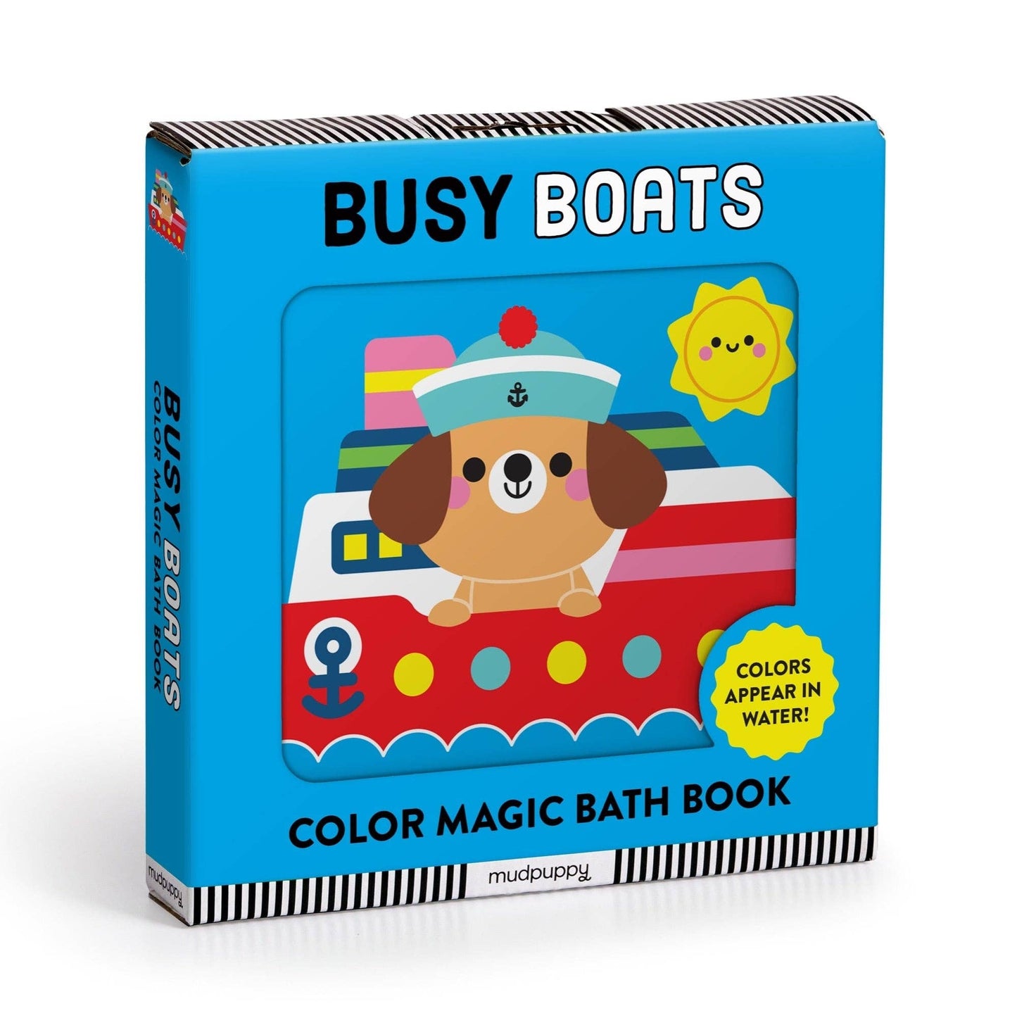 Busy Boats Color Magic Bath Book