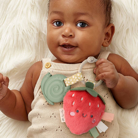 Strawberry Itzy Pal™ Plush + Teether