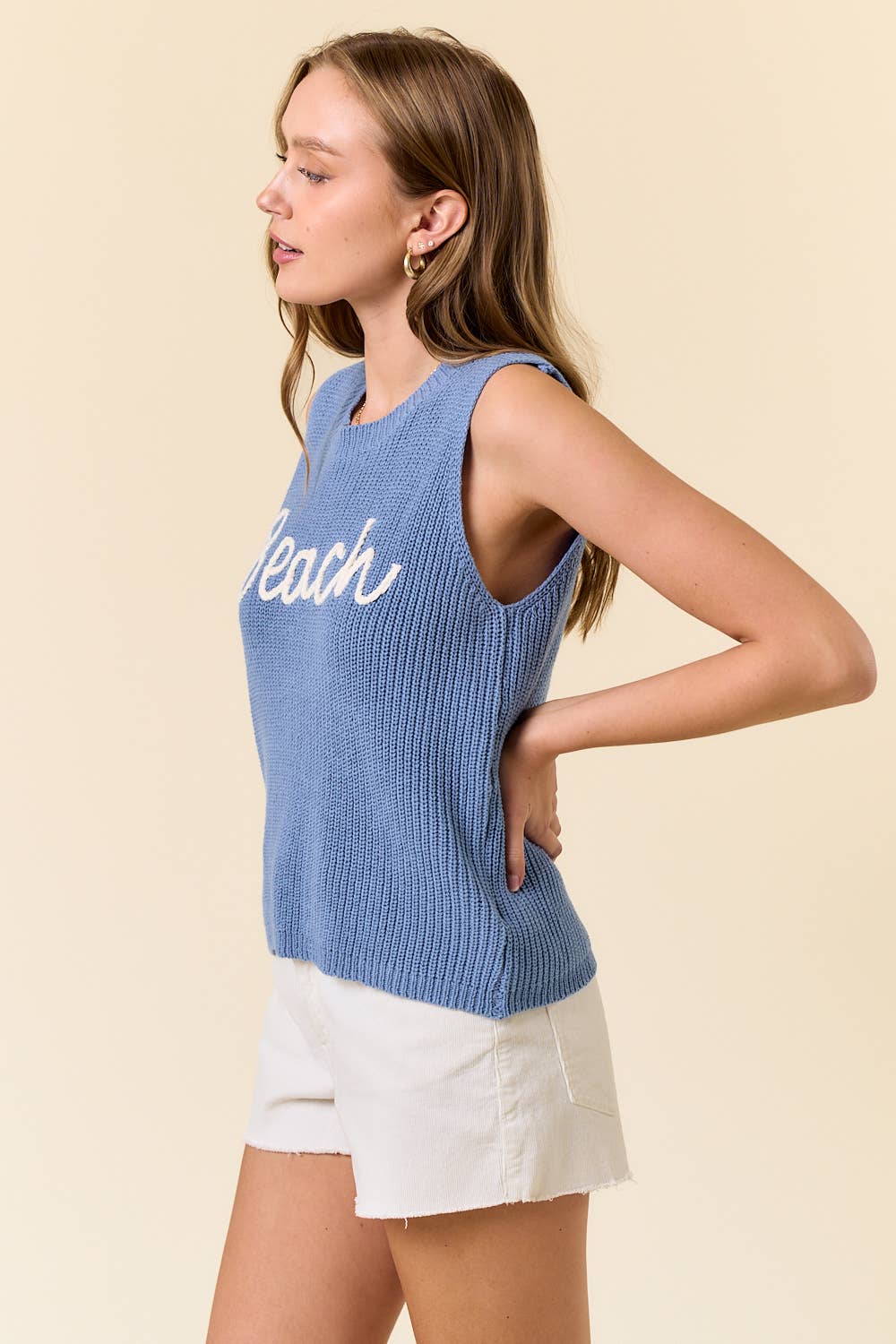 Beach Blue Tank Top
